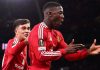 Kobbie Mainoo pemain Manchester United