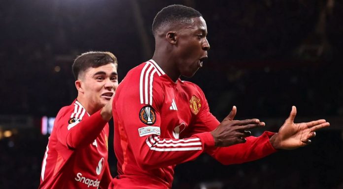 Kobbie Mainoo pemain Manchester United
