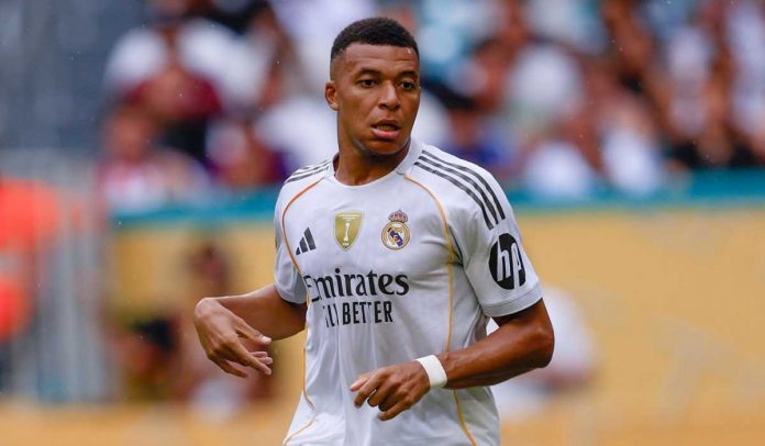 Kylian Mbappe di laga Real Madrid vs Juventus