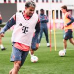 Luis Diaz dalam Sesi Latihan Bayern Munchen