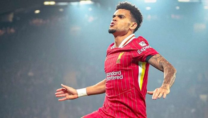 Luis Diaz pemain Liverpool