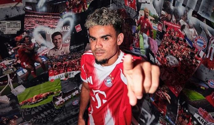 Luis Diaz resmi bergabung dengan Bayern Munchen