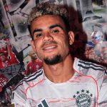 Luis Diaz saat diperkenalkan sebagai pemain baru Bayern