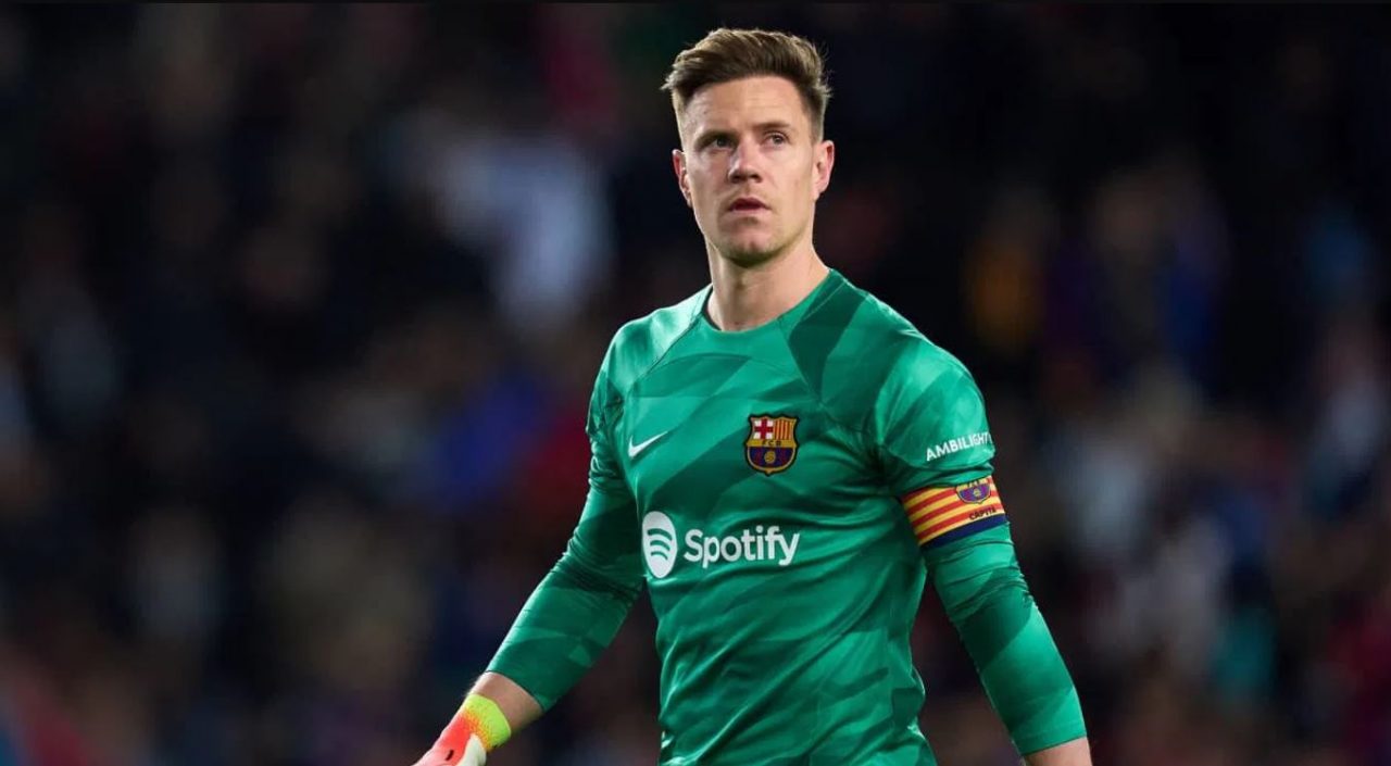 Marc-André ter Stegen penjaga gawang Barcelona