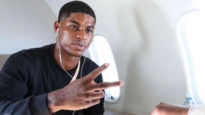 Marcus Rashford tes medis di Barcelona