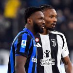 Marcus Thuram bersama Khephren Thuram di laga Juventus vs Inter Milan