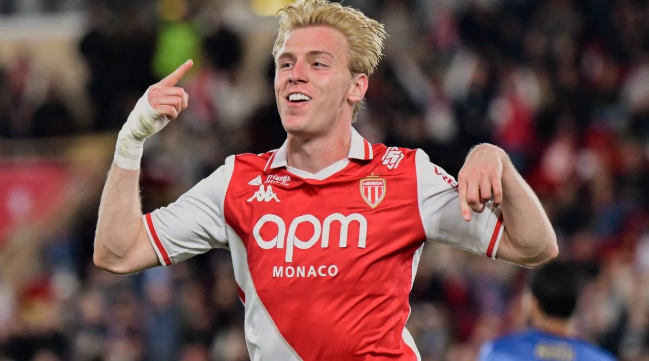 Mika Biereth pemain AS Monaco