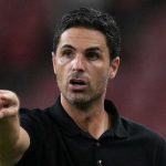 Mikel Arteta di laga pramusim Arsenal vs Newcastle United