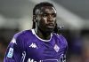 Moise Kean di laga Fiorentina vs Bologna