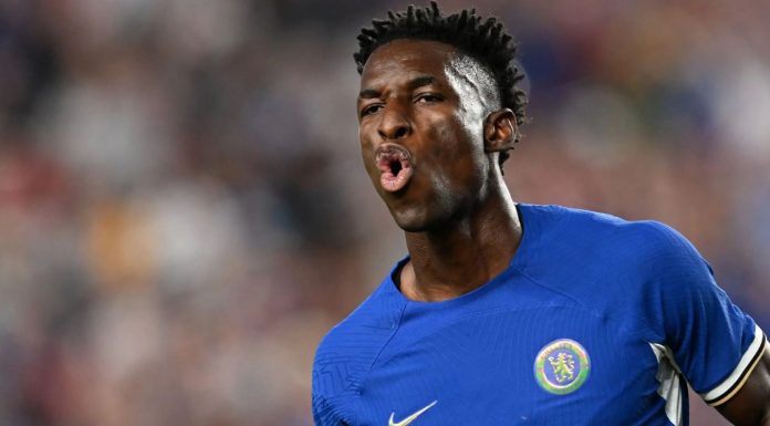 Nicolas Jackson pemain Chelsea