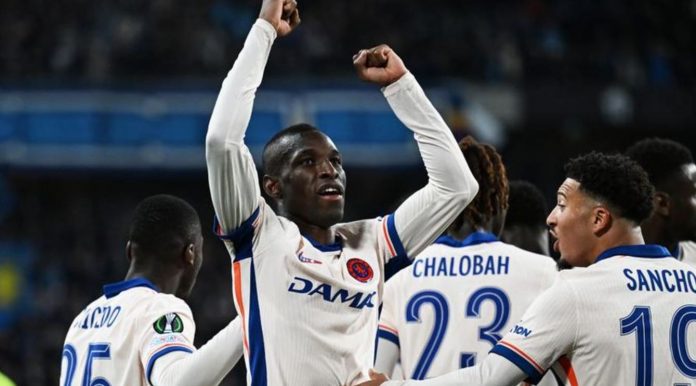 Nicolas Jackson pemain Chelsea