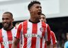 Ollie Watkins pemain Brentford