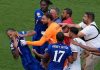Pemain CHelsea Joao Pedro ditampar Luis Enrique pelatih PSG