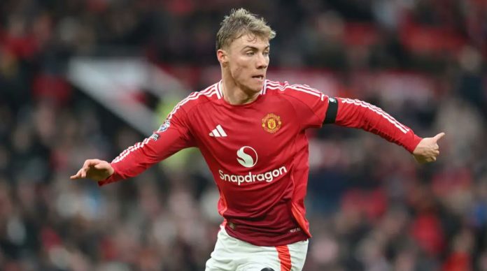 Rasmus Hojlund pemain Manchester United
