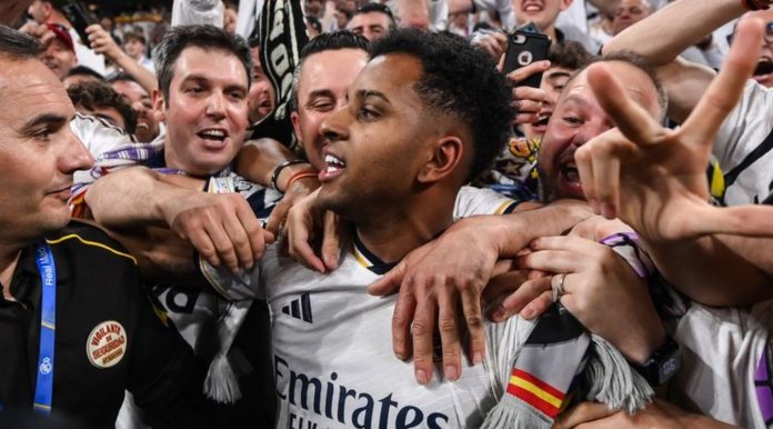 Rodrygo pemain Real Madrid