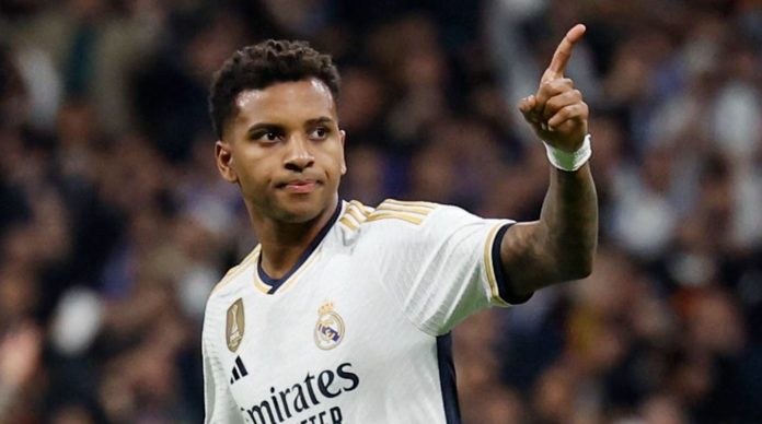Rodrygo pemain Real Madrid