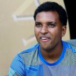 Rodrygo saat duduk di bangku cadangan Real Madrid
