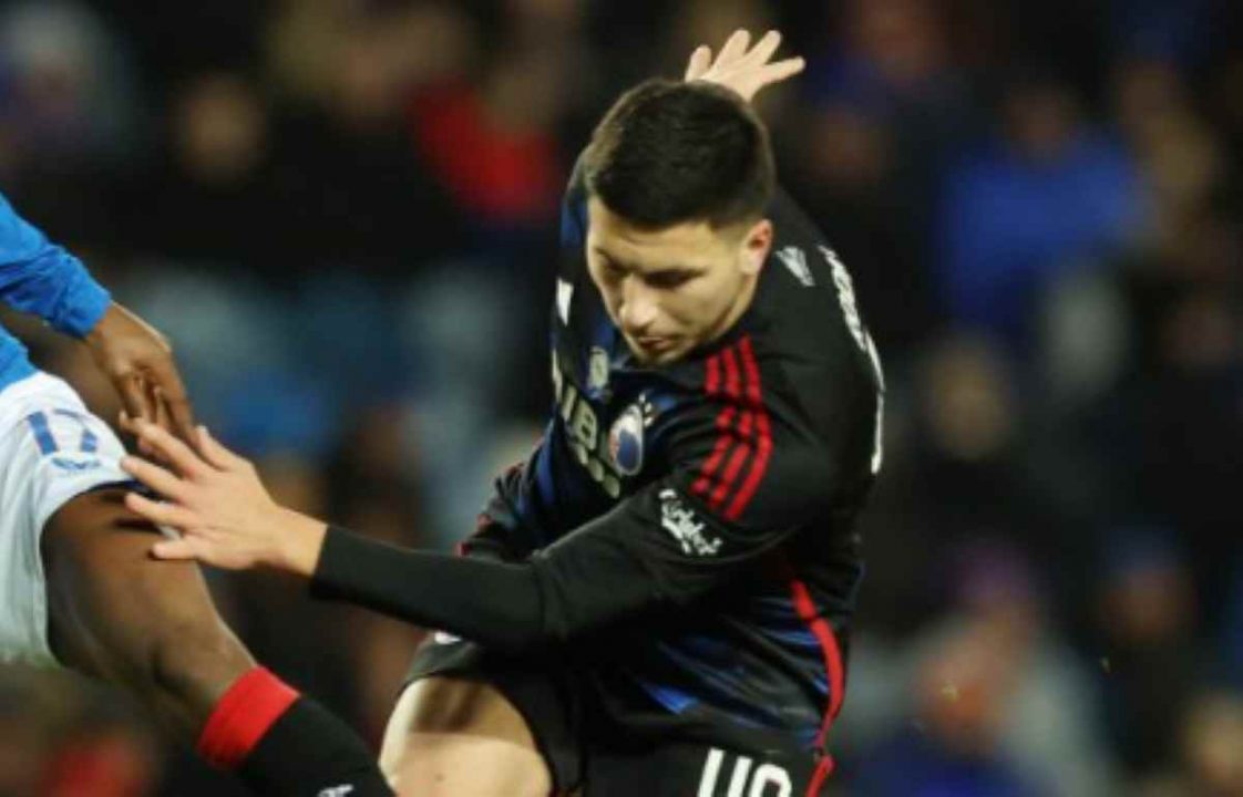 Roony Bardghji dalam sebuah aksinya di Copenhagen FC