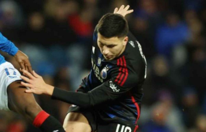 Roony Bardghji dalam sebuah aksinya di Copenhagen FC