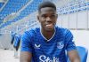 Thierno Barry pemain baru Everton