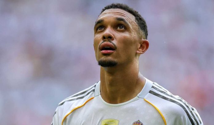 Trent Alexander-Arnold di laga Real Madrid vs Juventus