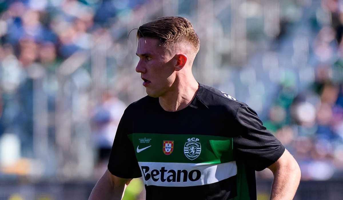 Victor Gyokeres di laga SL Benfica v Sporting CP