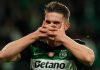 Victor Gyokeres merayakan gol yang dicetaknya untuk Sporting CP