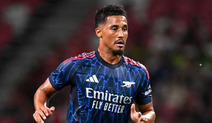 William Saliba ingin bertahan di Arsenal