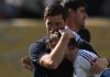 Xabi Alonso menghibur Luka Modric usai kekalahan Real Madrid