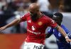 Aksi Bryan Mbeumo di laga kontra Everton