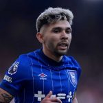 Aksi Julio Enciso di laga Ipswich Town vs Brentford