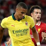 Aksi Malick Thiaw di laga Liverpool vs AC Milan
