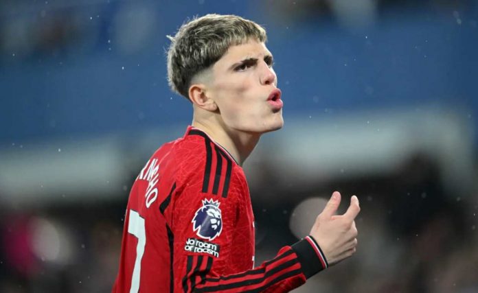 Alejandro Garnacho pemain Manchester United