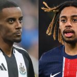 Alexander Isak dan Bradley Barcola