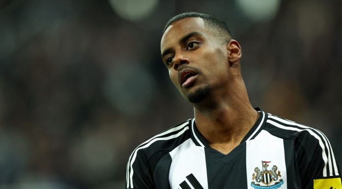 Alexander Isak pemain Newcastle United