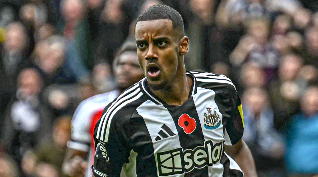 Alexander Isak pemain Newcastle United