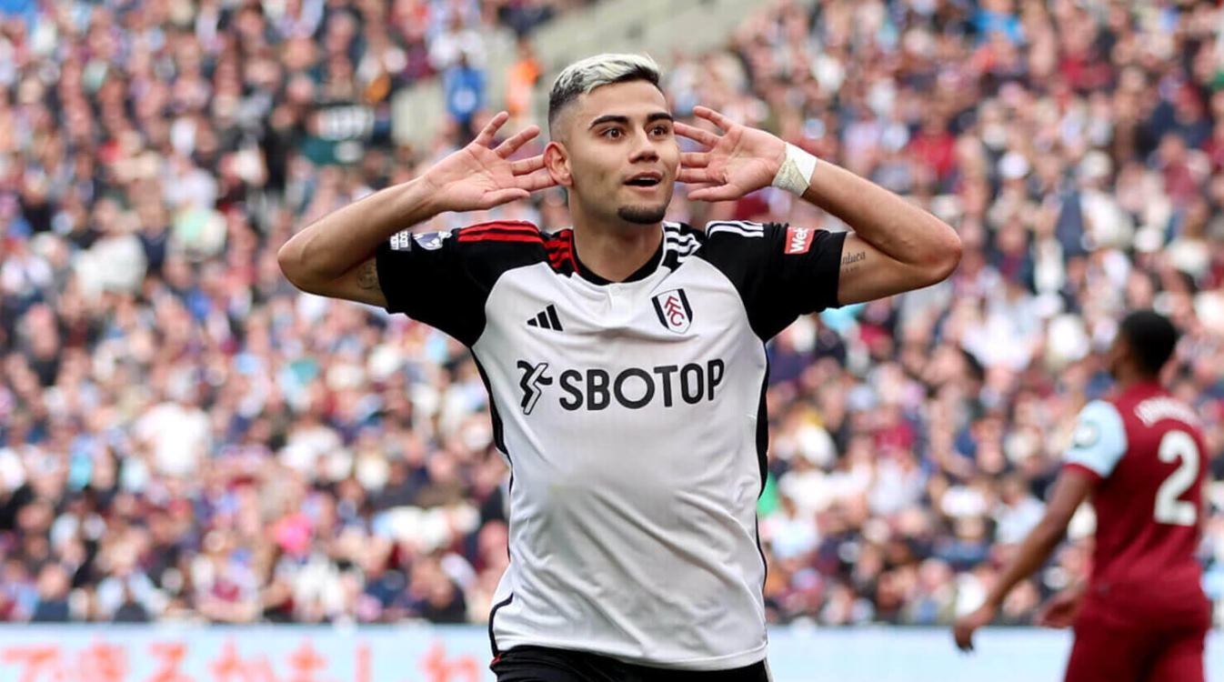 Andreas Pereira pemain Fulham United Andreas Pereira pemain Fulham United