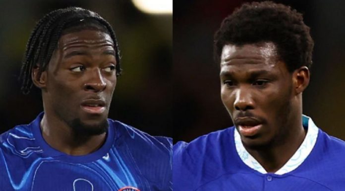 Axel Disasi dan David Datro Fofana, dua pemain Chelsea yang menjadi target transfer ganda Wolverhampton Wanderers musim panas ini.