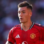 Benjamin Sesko di laga Manchester United vs Arsemnal