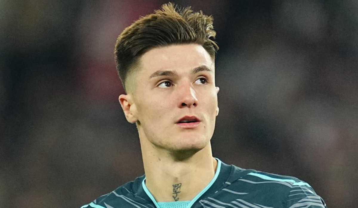 Benjamin Sesko di laga Stuttgart v RB Leipzig