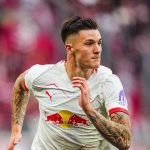 Benjamin Sesko pemain RB Leipzig