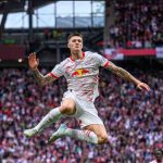 Benjamin Sesko pemain RB Leipzig