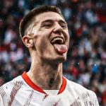 Benjamin Sesko pemain RB Leipzig
