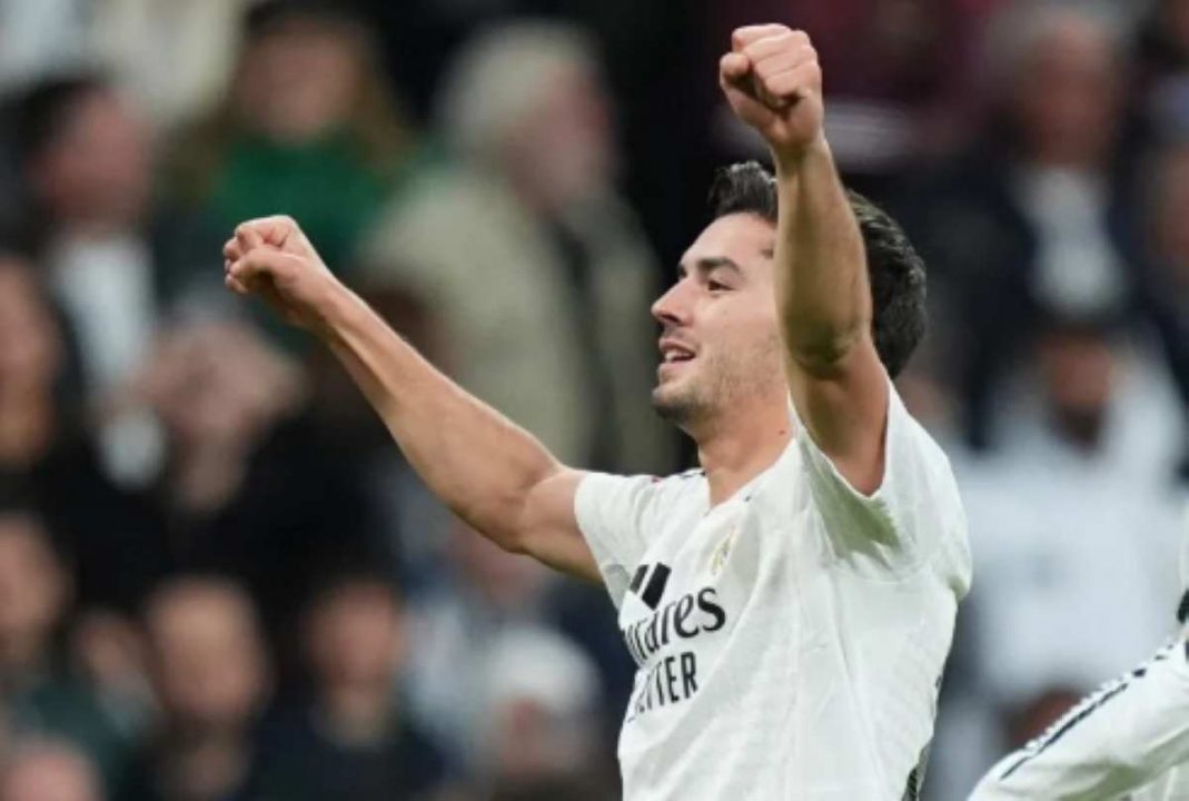 Brahim Diaz Usai Mencetak Gol untuk Real Madrid