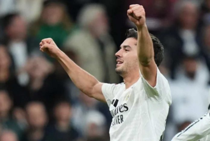 Brahim Diaz Usai Mencetak Gol untuk Real Madrid