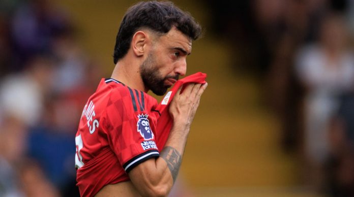 Bruno Fernandes pemain Manchester United
