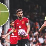 Bruno Fernandes saat hendak melakukan penalti - Manchester United