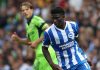 Carlos Baleba di laga Brighton & Hove Albion vs Fulham