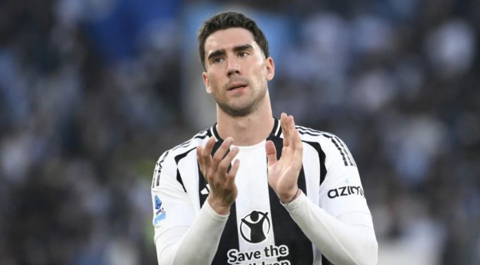 Dusan Vlahovic pemain Juventus