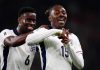 Eberechi Eze dan Marc Guehi pemain Crystal Palace